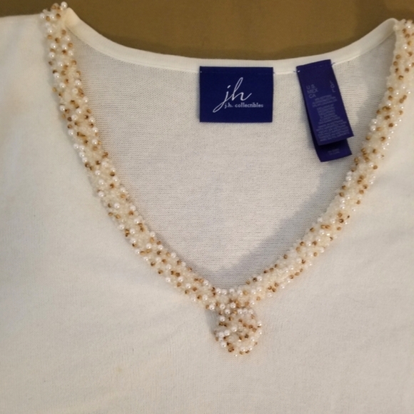 j.h. Collections top. Sz L - Picture 2 of 5